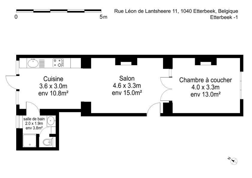 Apartment In Brussels, Lantsheere By Homenhancement Sa Εξωτερικό φωτογραφία